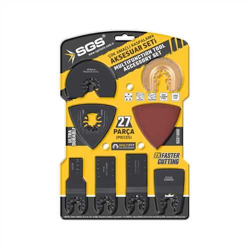 SGS Multi-Tools Kesici ve Raspalama Aksesuar Seti