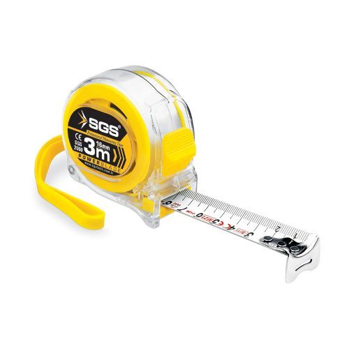 SGS Şerit Metre 3*16 Şeffaf