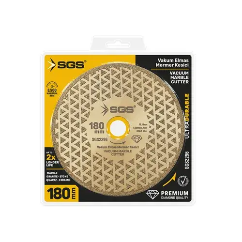 Vakum Elmas Mermer Kesici 180 Mm