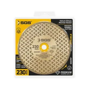 Vakum Elmas Mermer Kesici 230 Mm