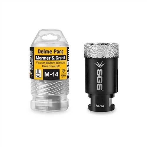 SGS 50 Mm Seramik Mermer Granit Delme Pançı M14