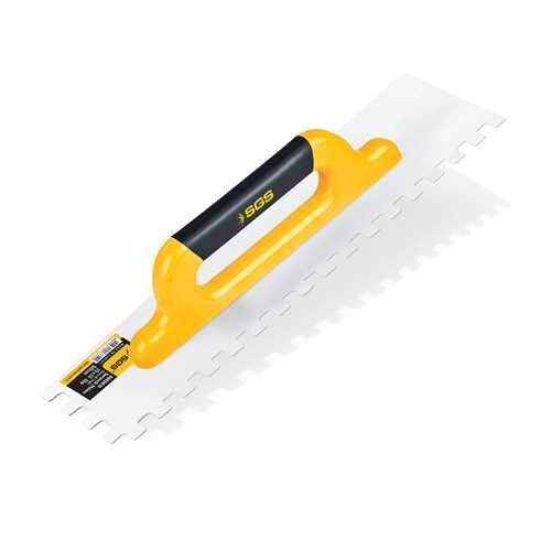 SGS 50 Cm Seramik Malası Kauçuk Saplı 15X15