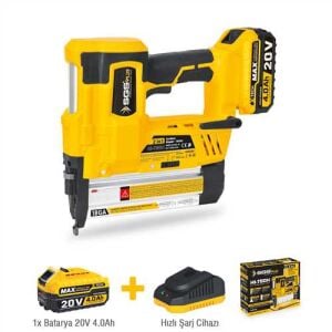SGS Akülü Zımba ve Çivi Tabancası Seti 20V 1*4.0Ah