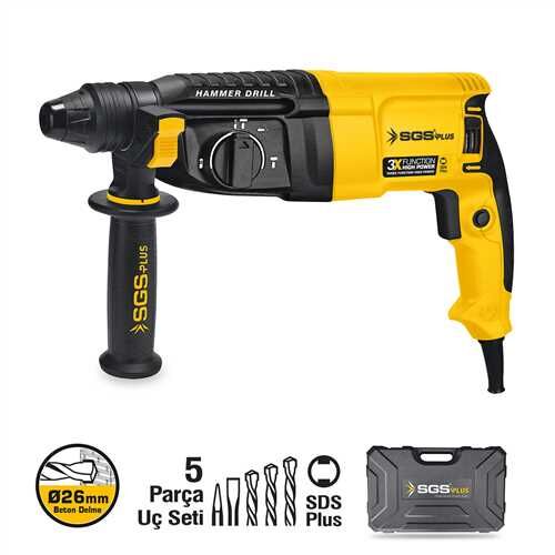SGS Kırıcı Delici Matkap 800 Watt 26 Mm 3 Kg