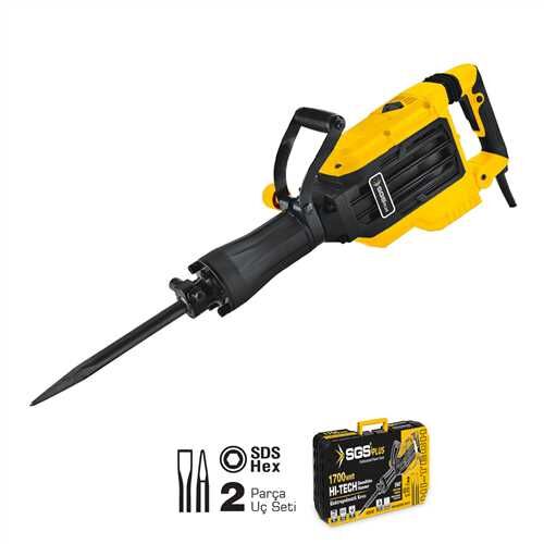 SGS Elektropnömatik Kırıcı Sds Hex 1700W 16 Kg