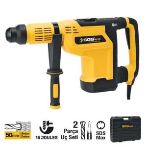 SGS Kırıcı Delici Matkap 1500W 50 Mm 11 Kg 15 Joul