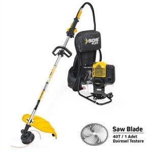 Motorlu Tırpan Sırt Tipi 52 Cc 1.6 Kw