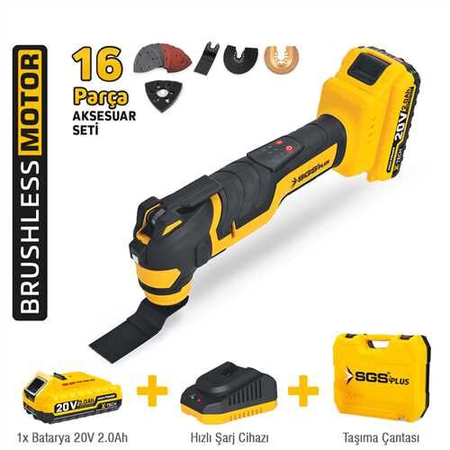 SGS Akülü Multi-Tools Kesici ve Raspalama Makinası