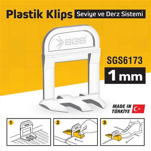 1 Mm Derz Seviye Tespit Klipsi