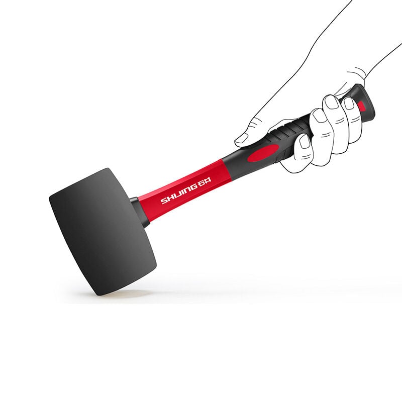SHIJING Tools 6011 960 g Plastik Fayansçı Tokmağı