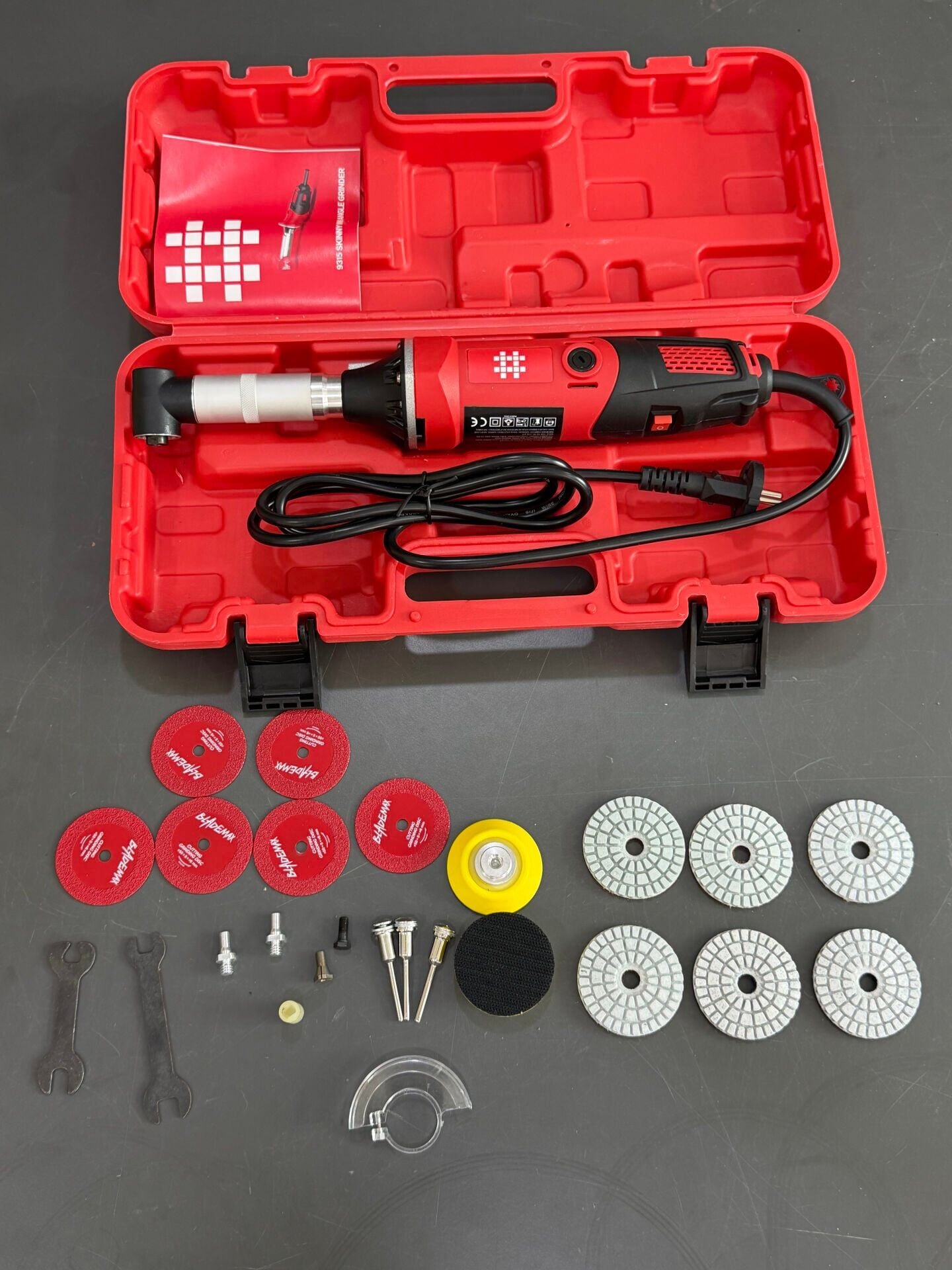 SHIJING Tools 9315 Mini Avuç Taşlama - Köşe Matkabı
