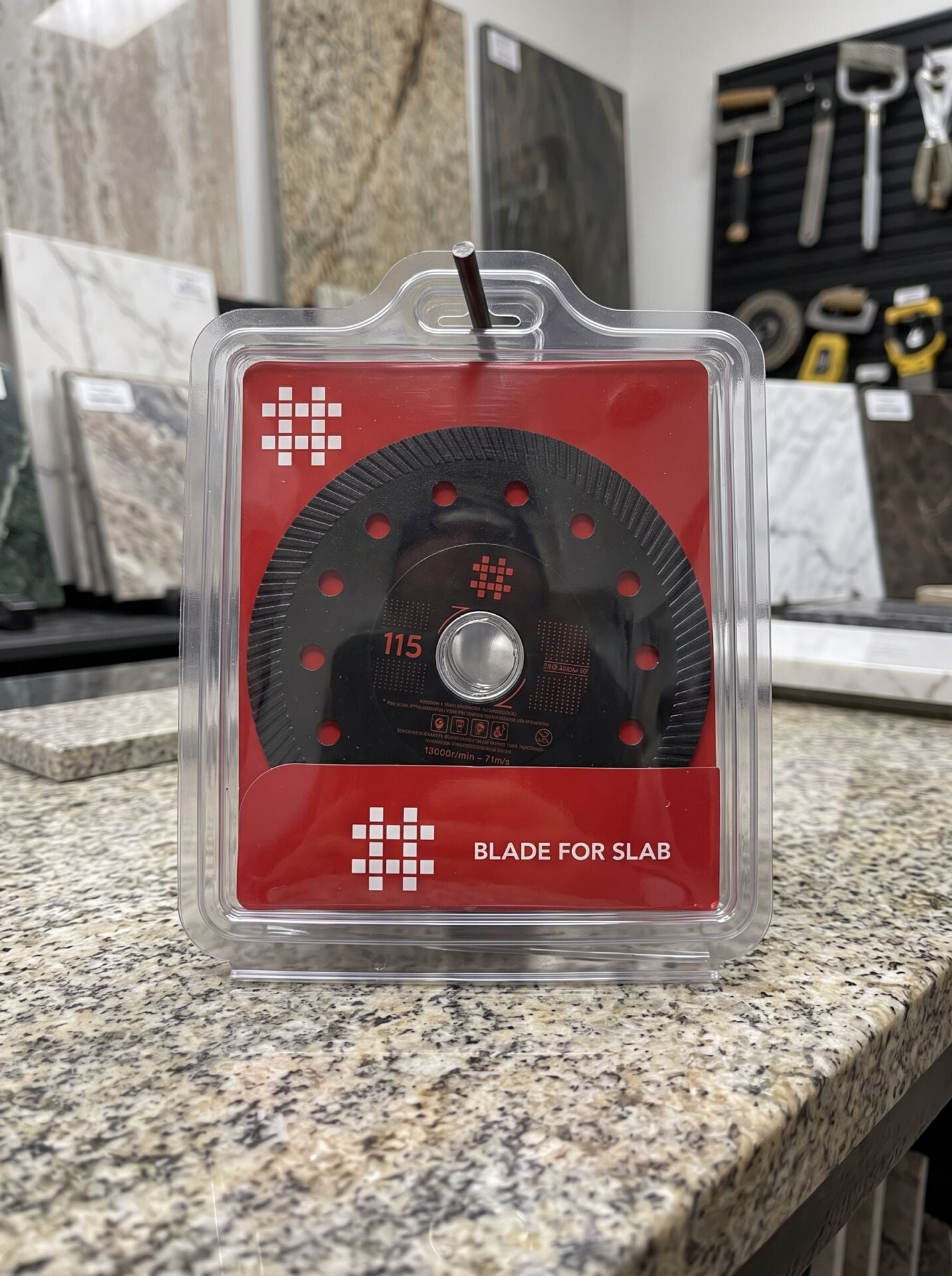 SHIJING Tools Siyah Seramik Dekton Testere 115 mm