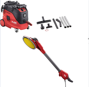 FLEX GE 6 R-EC Giraffe Zımpara Makinesi ve VCE 33 L AC-Set Süpürge Seti