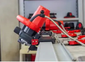 SHIJING Tools 9510-3200 Otomatik Çift Kafa Elektrikli Porselen Plaka Kesme Makinesi