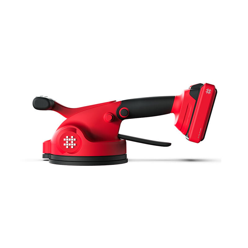 SHIJING Tools 9392 Titreşimli Fayans Tokmağı - Çift Bataryalı Siyah Taban