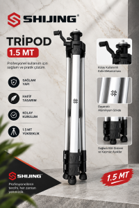 SHIJING Tools Tripod 1,5 Metre