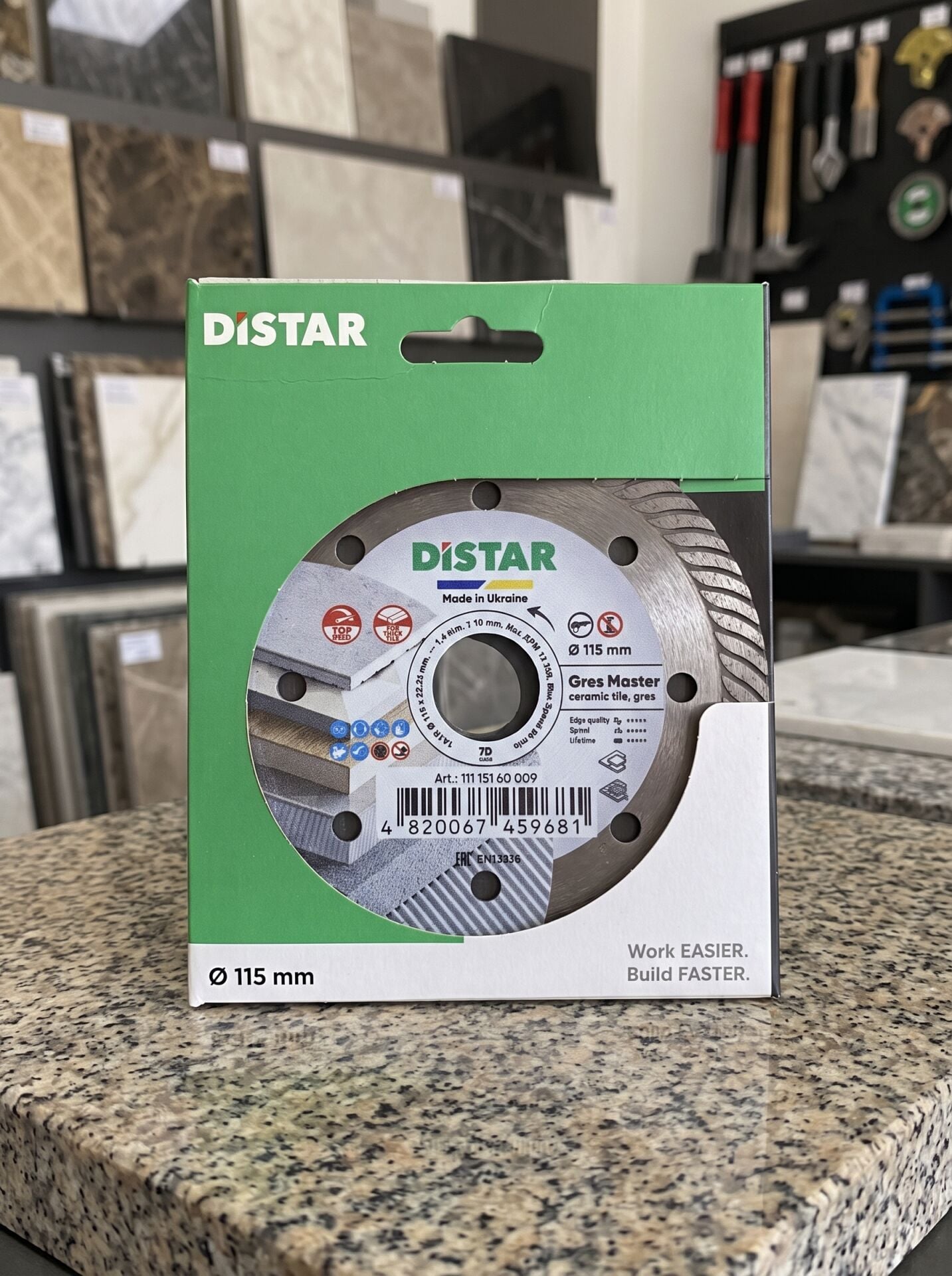 DISTAR Gres Master Süratli Elmas Testere 115 mm