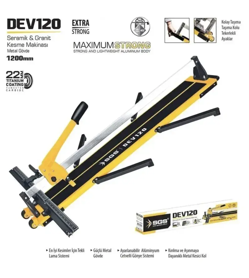 SGS104 DEV120 Seramik Kesme Makinesi