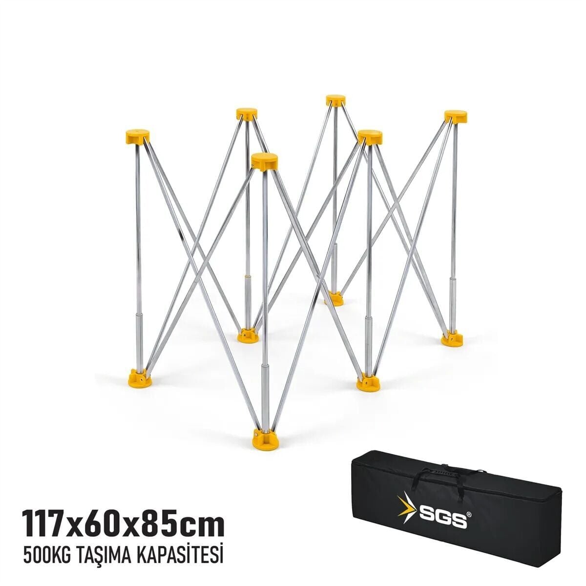 SGS921 Katlanabilir Çalışma Tezgâhı 117 x 60 x 85