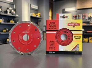 Kristal 115 mm Turbo Seramik Kesici Elmas Testere