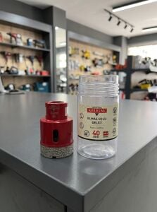 Kristal 40 mm Seramik Delme Pançı