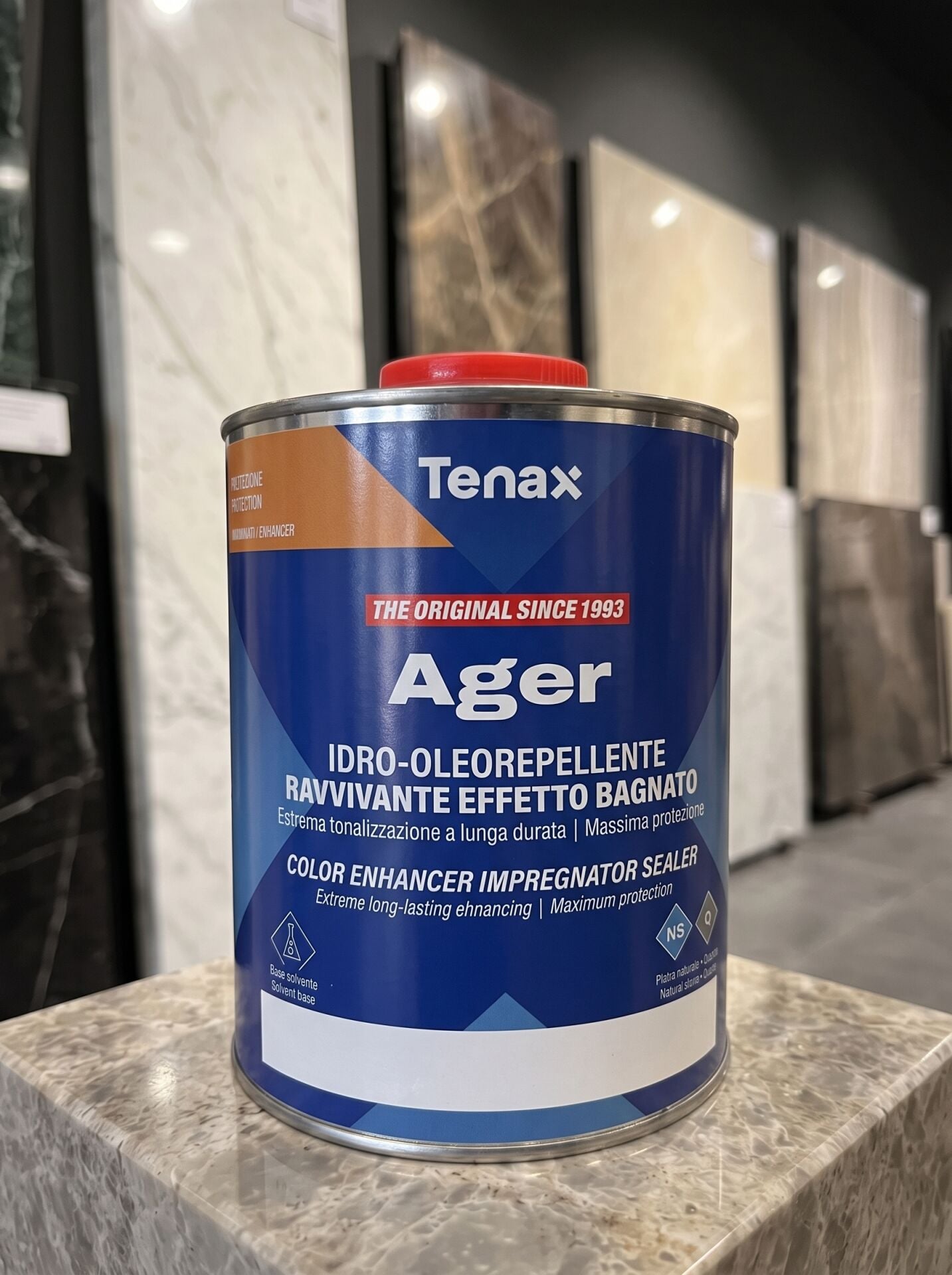 Tenax Ager Mermer Parlatıcı Cila