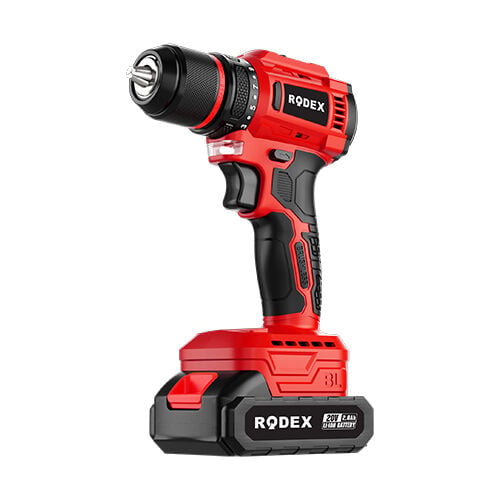 RODEX A.K. Matkap 10MM 0-400/0-1400RPM 45NM 20V 2xLI-ION 2.0Ah 2 Vites BMC