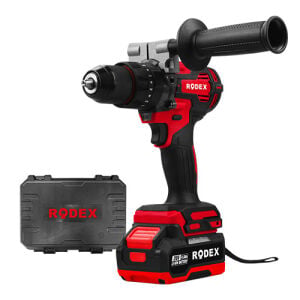 RODEX A.k.d. Matkap 13MM 0-520/0-1700RPM 120NM 2 X LI-ION 20V/4.0Ah 2 Vites BMC