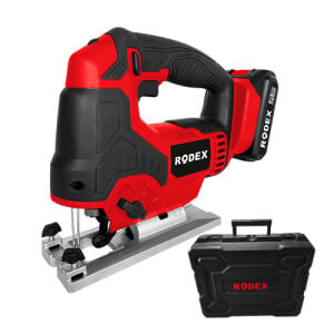 RODEX A.dekupaj Testere Lazerlı 20V 2xLI-ION 2.0Ah Çantalı