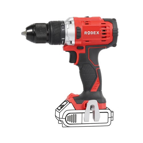 RODEX A.matkap 13MM 50NM 2 Vites 20V Çantalı