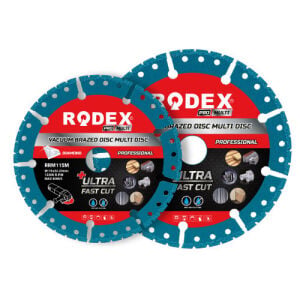 RODEX Vakum Kaynaklı Multi Elmas Kesme Diski 115MM (10/10/100)