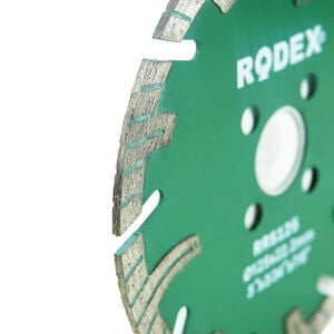 RODEX Turbo Elmas Kesme Diski 115MM Uzun Segmentli Tip Flanşlı (10/10/100)