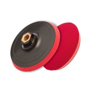 RODEX 115MM Cırtlı Zımpara Tabanı + 5 Adet Daire Cırt Zımpara (100)