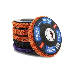 RODEX Turuncu Strip Disk 115MM 22.23 mm Göbek Çapı (5/10/50)