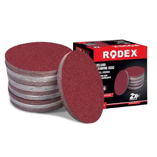 RODEX Daire Cırt Zımpara 180MM 80# (50/100/2000)