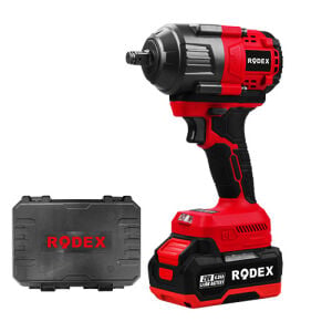 RODEX A.k.d Somun Sıkma 1/2'' 0-2100RPM 0-800NM 2 X LI-ION 20V/4.0Ah BMC Aksesuarlı
