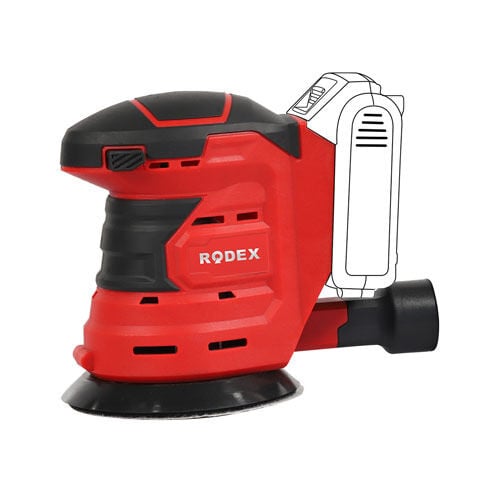 RODEX A.eksantrik Zımpara 125MM 20V