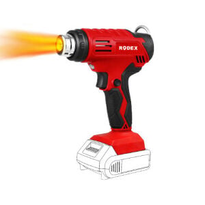 RODEX A.sıcak Hava Tabancası 350-550°C 20V