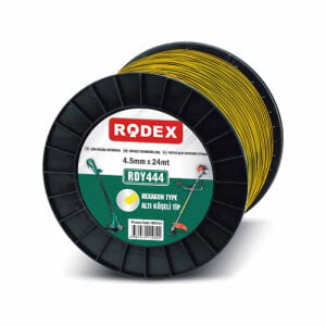RODEX Tırpan Misinası Sarı Altıgen 3.0MMX1080M Bobin (1)
