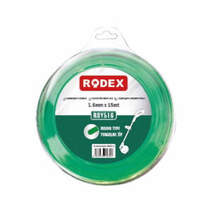 RODEX Tırpan Misinası Yeşil Yuvarlak 1.2MMX15M Blister (10/180)
